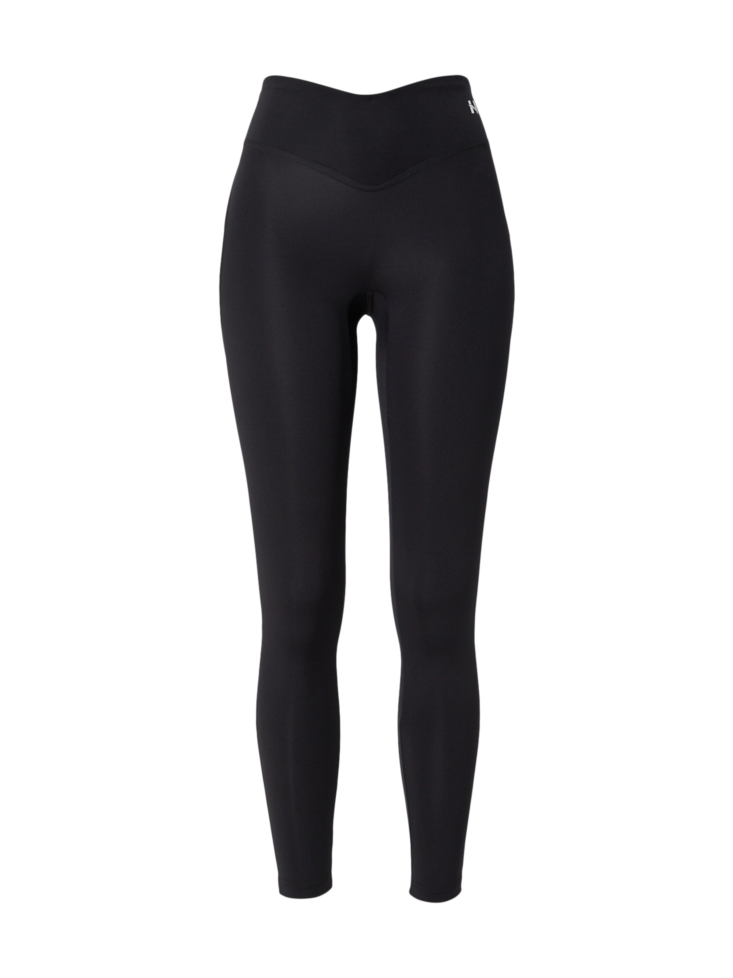 NEBBIA Skinny Sporthose in Schwarz: Vorderseite