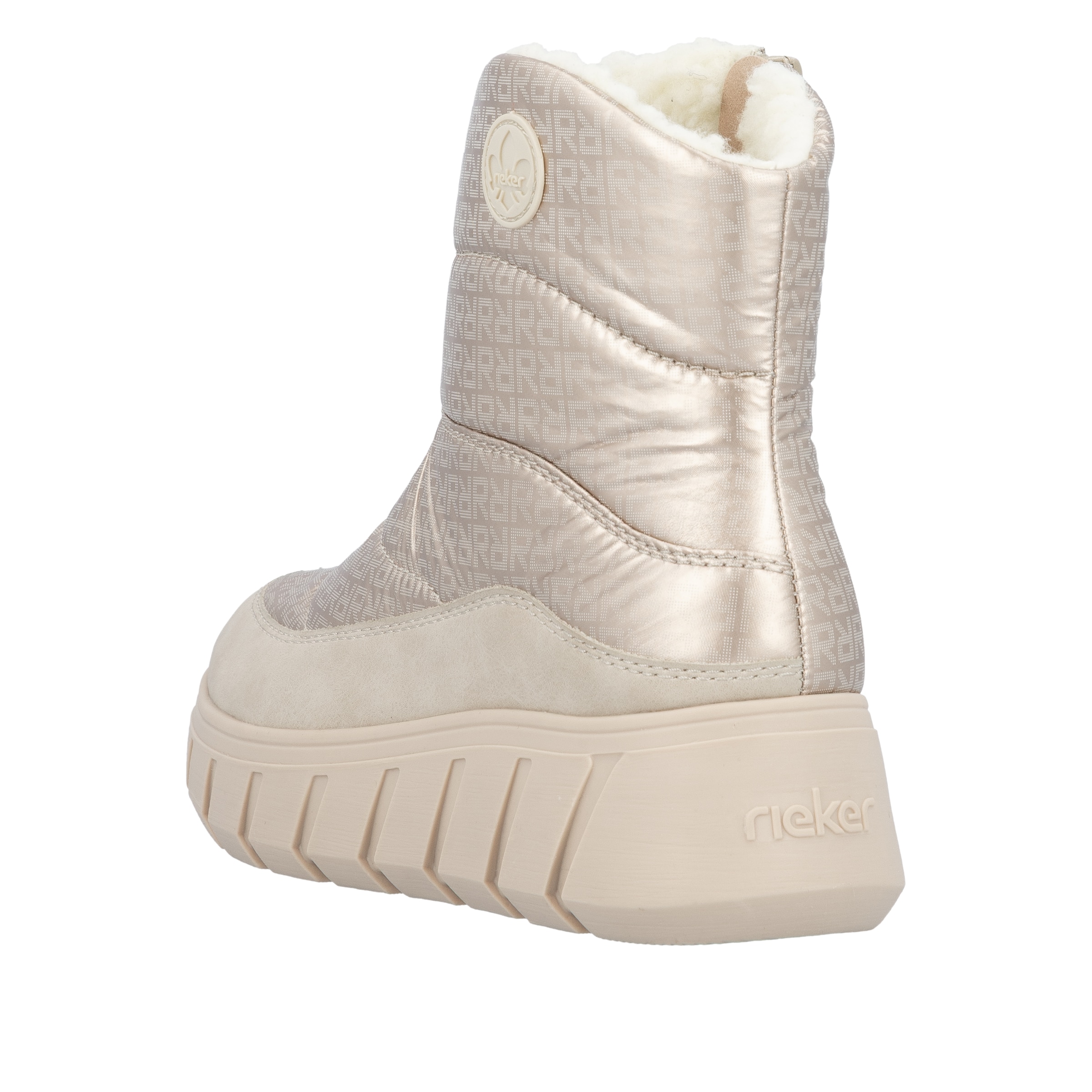 Rieker Snow Boots in Beige