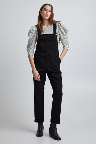 PULZ Jeans Regular Jean Overalls in Black