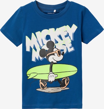 T-Shirt 'MIGU' NAME IT en bleu : devant