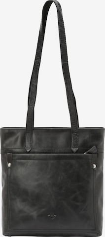 VOi Shoulder Bag 'City Cowboy' in Black: front