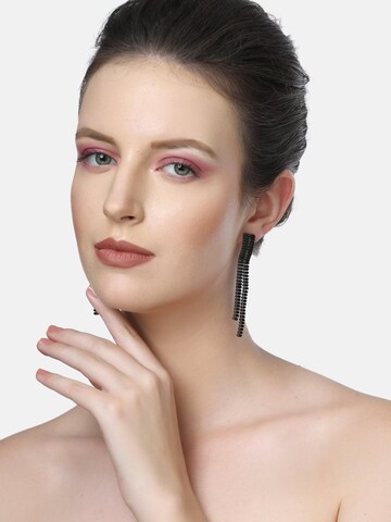 AVANT-GARDE PARIS - Pendientes 'Terezaia' en negro