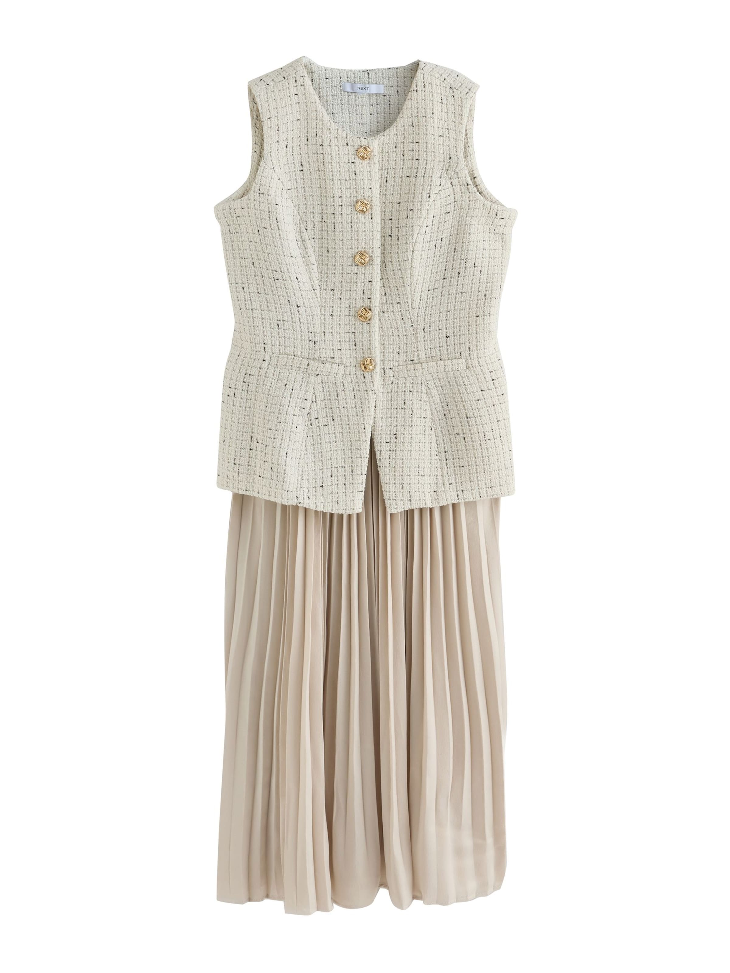Robe Next en beige : devant