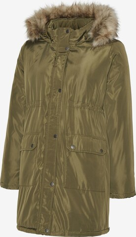 Parka d’hiver 'MACY' MAMALICIOUS en vert : devant