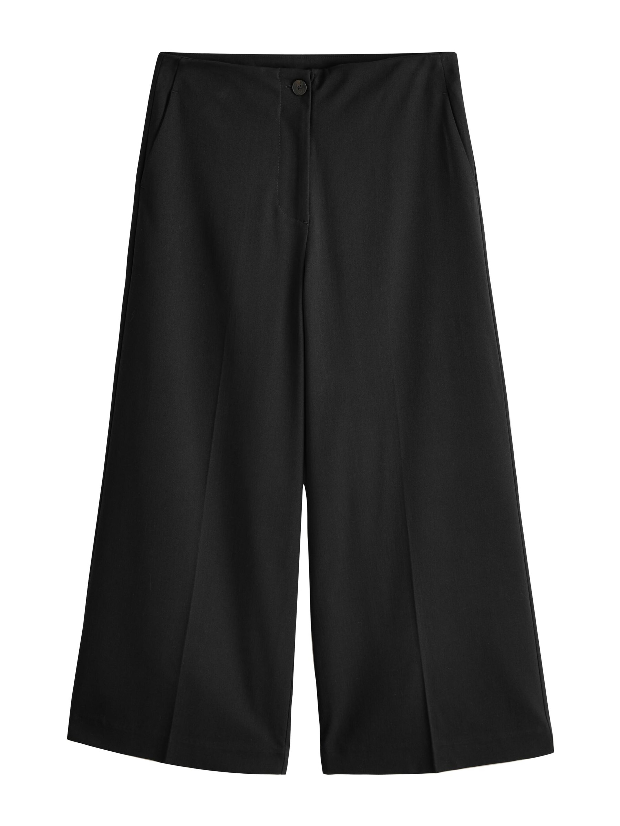 Next Широкий Штаны в Черный: спереди