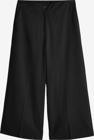 Next Wide Leg Housut värissä musta: etupuoli