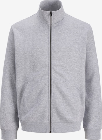 JACK & JONES Sweatjakke 'JJEBradley' i grå: forside