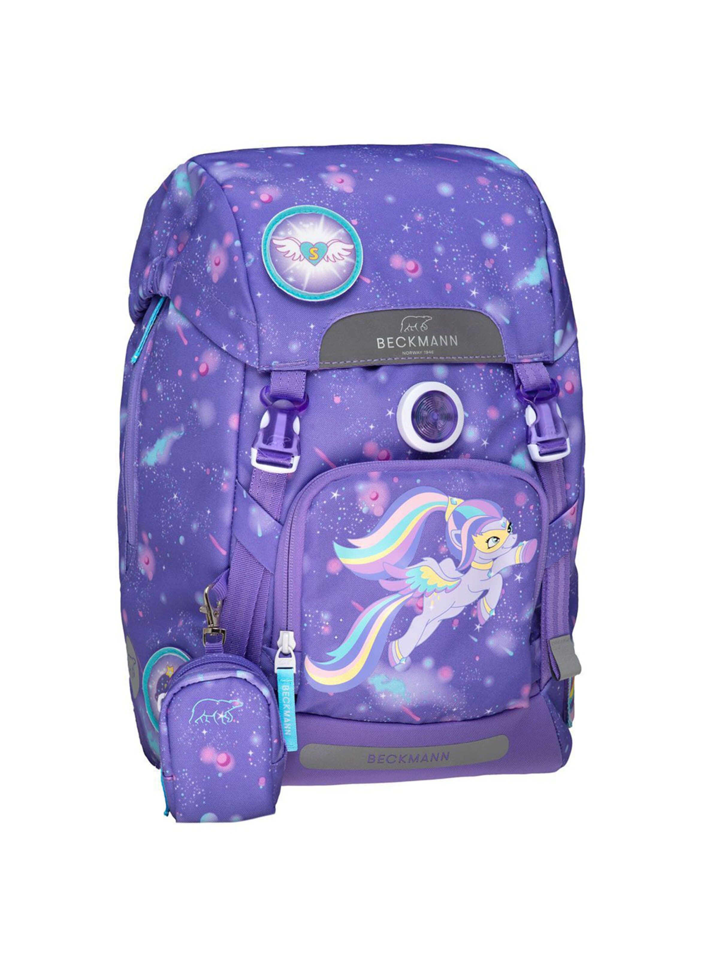 BECKMANN Backpack 'Classic' in Purple