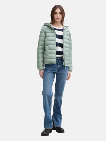 TOM TAILOR DENIM Jacke in Grün