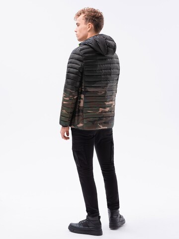 Ombre Übergangsjacke 'C319' in Schwarz