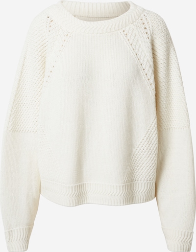 MADS NORGAARD COPENHAGEN Pull-over en blanc, Vue avec produit
