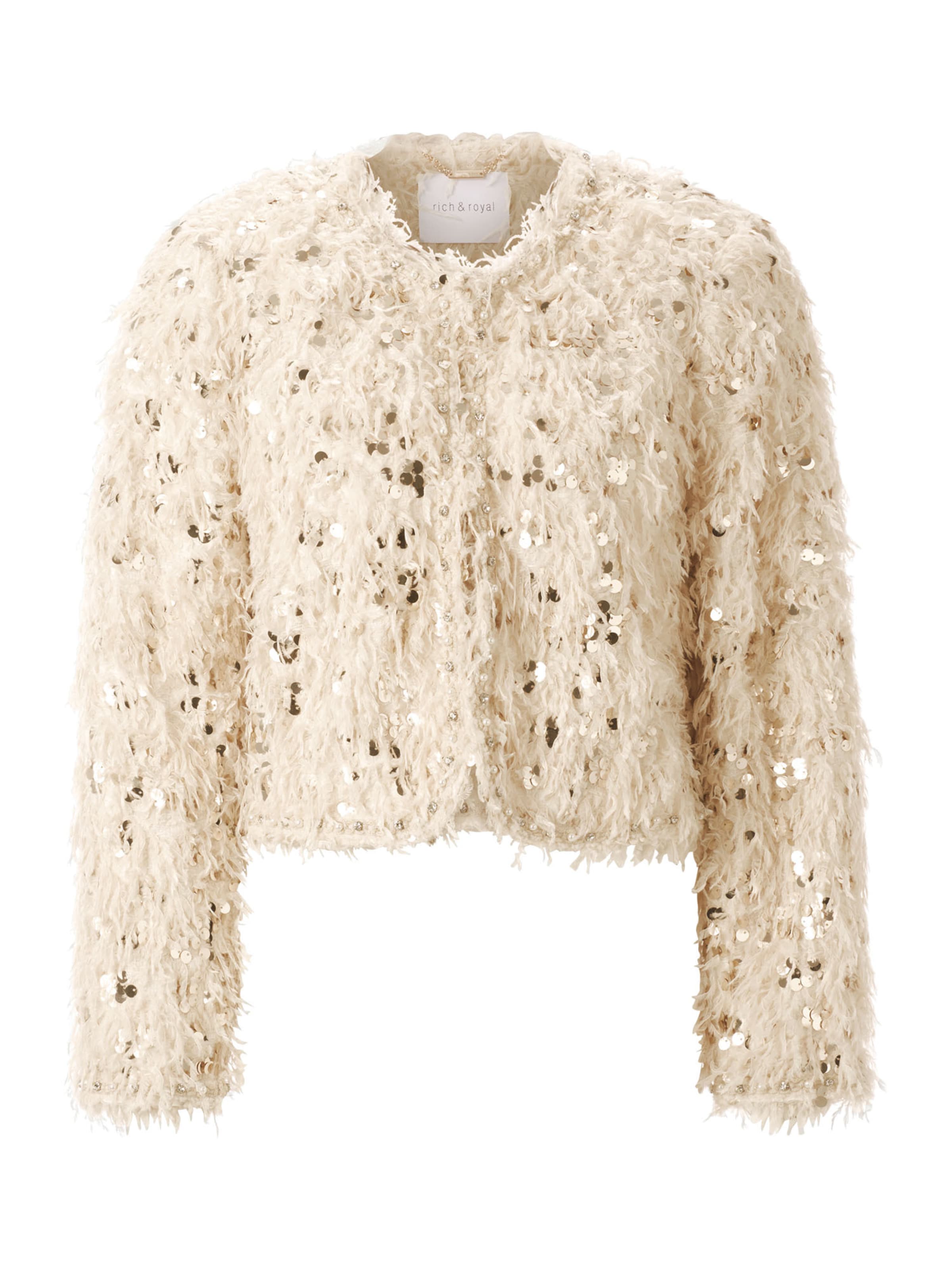 Rich & Royal Jacke in Beige: Vorderseite