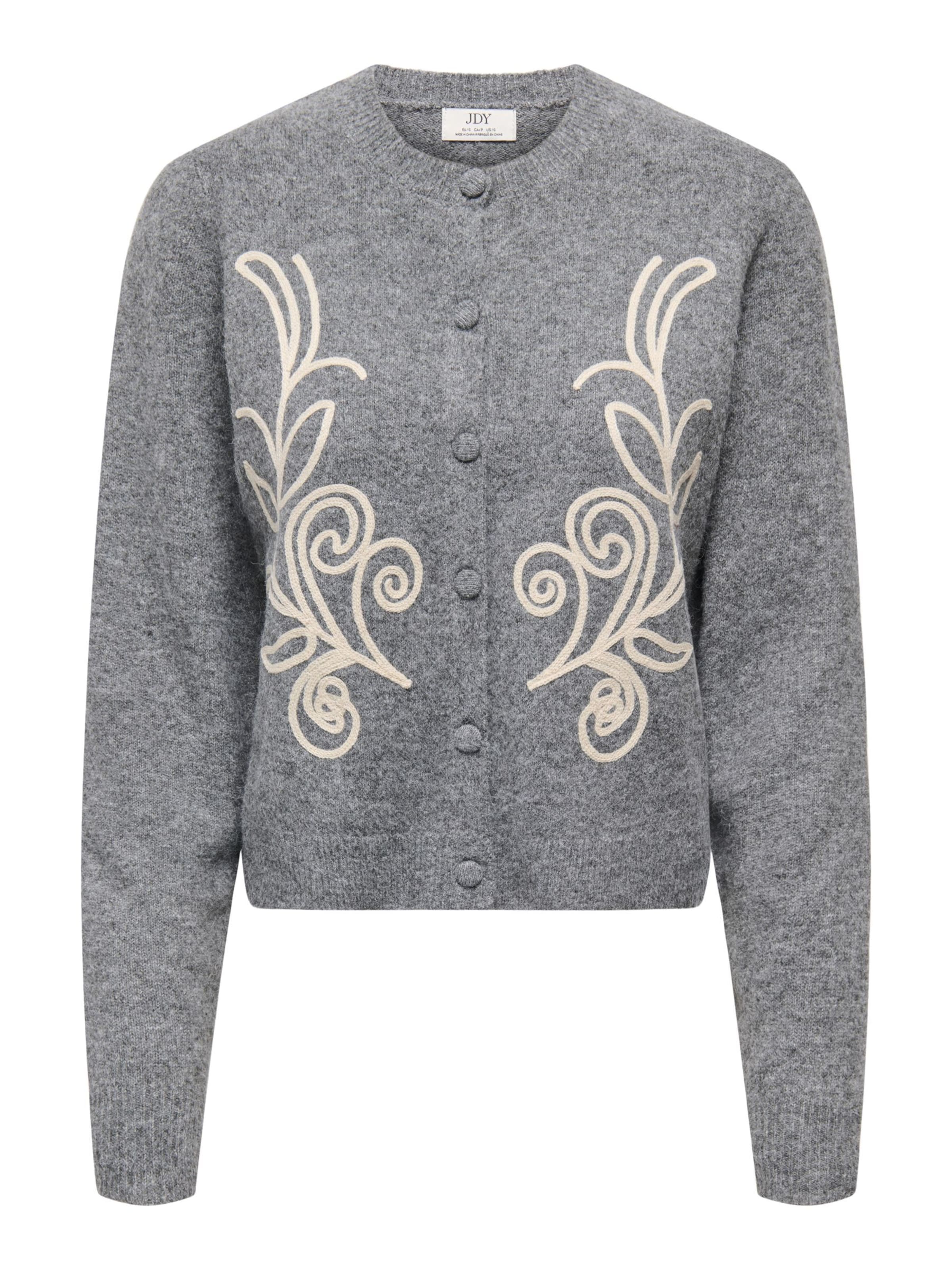 JDY - Cárdigan 'JDYJeella' en gris: frente