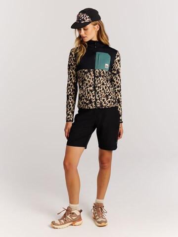 PROTEST Fleecejacke 'PRTVester'‌‌ in Braun