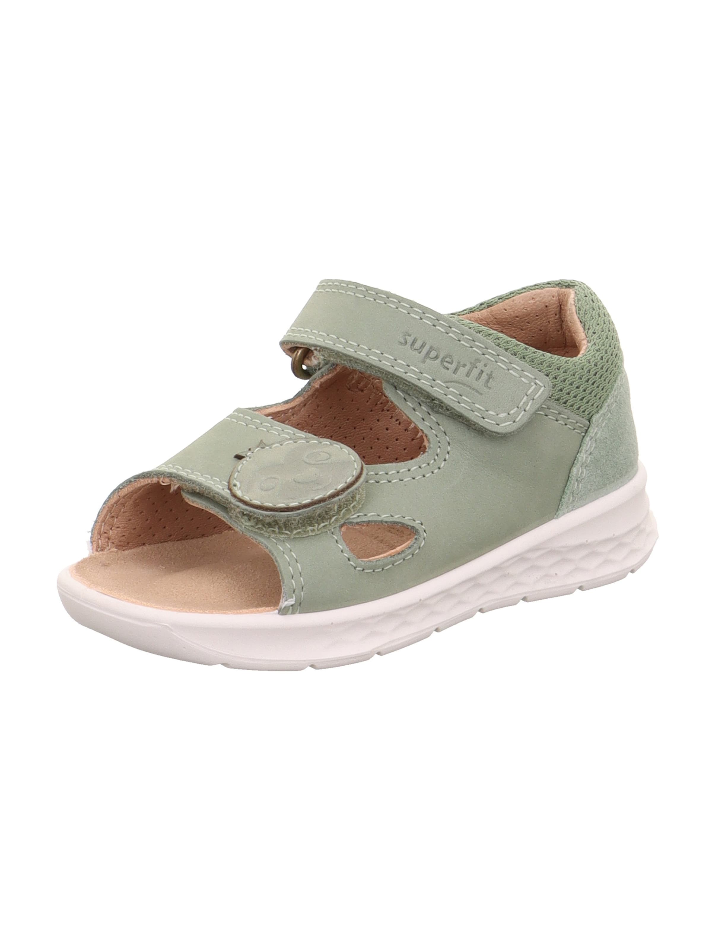 SUPERFIT Sandale in Grau: Vorderseite