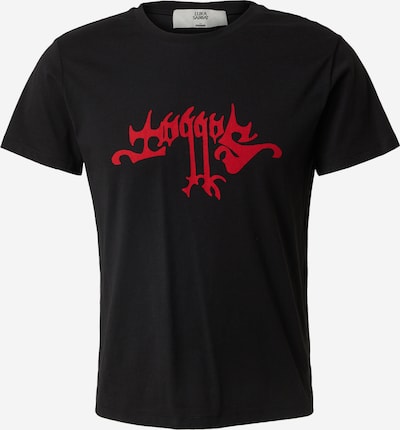 Luka Sabbat for ABOUT YOU Bluser & t-shirts 'Timo' i rød / sort, Produktvisning