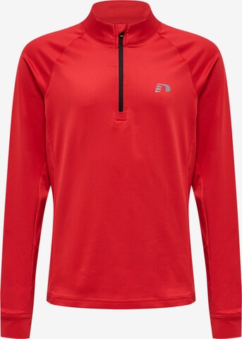 Sweat de sport Newline en rouge : devant