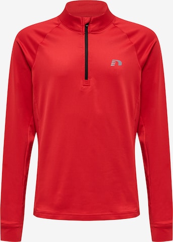 Newline Sportief sweatshirt in Rood: voorkant