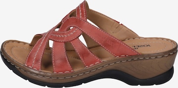 JOSEF SEIBEL Mules 'Catalonia' in Red: front