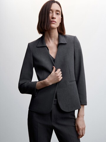 MANGO Blazer 'Gala' in Grey: front