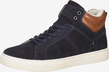 Sneaker alta di SANSIBAR in blu: frontale