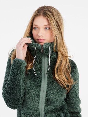 PROTEST Fleece Jacket 'RIRI' in Green