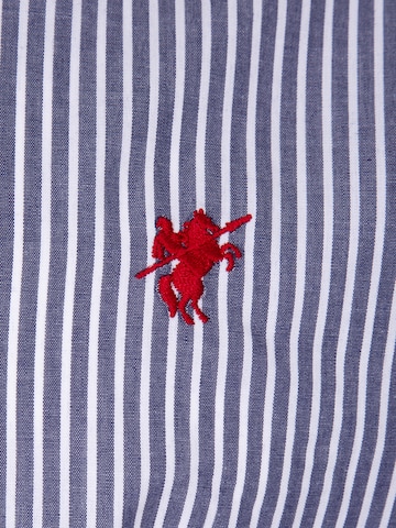 mėlyna DENIM CULTURE Standartinis modelis Marškiniai 'Rinaldo'