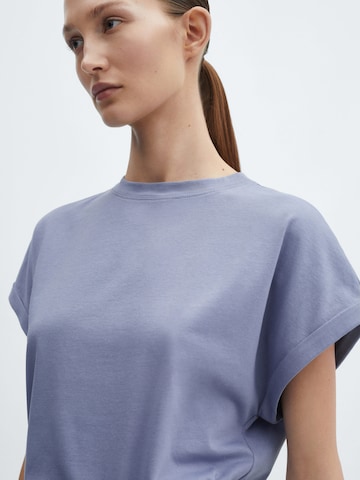 MANGO Shirt 'SEVILLA' in Blauw