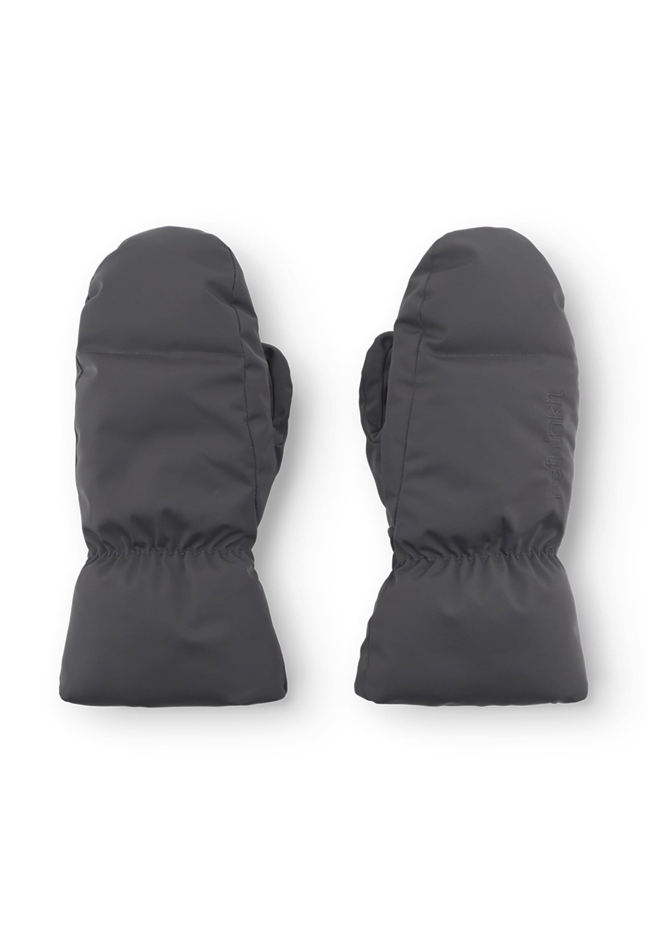 rethinkit studios Mittens in Black: front