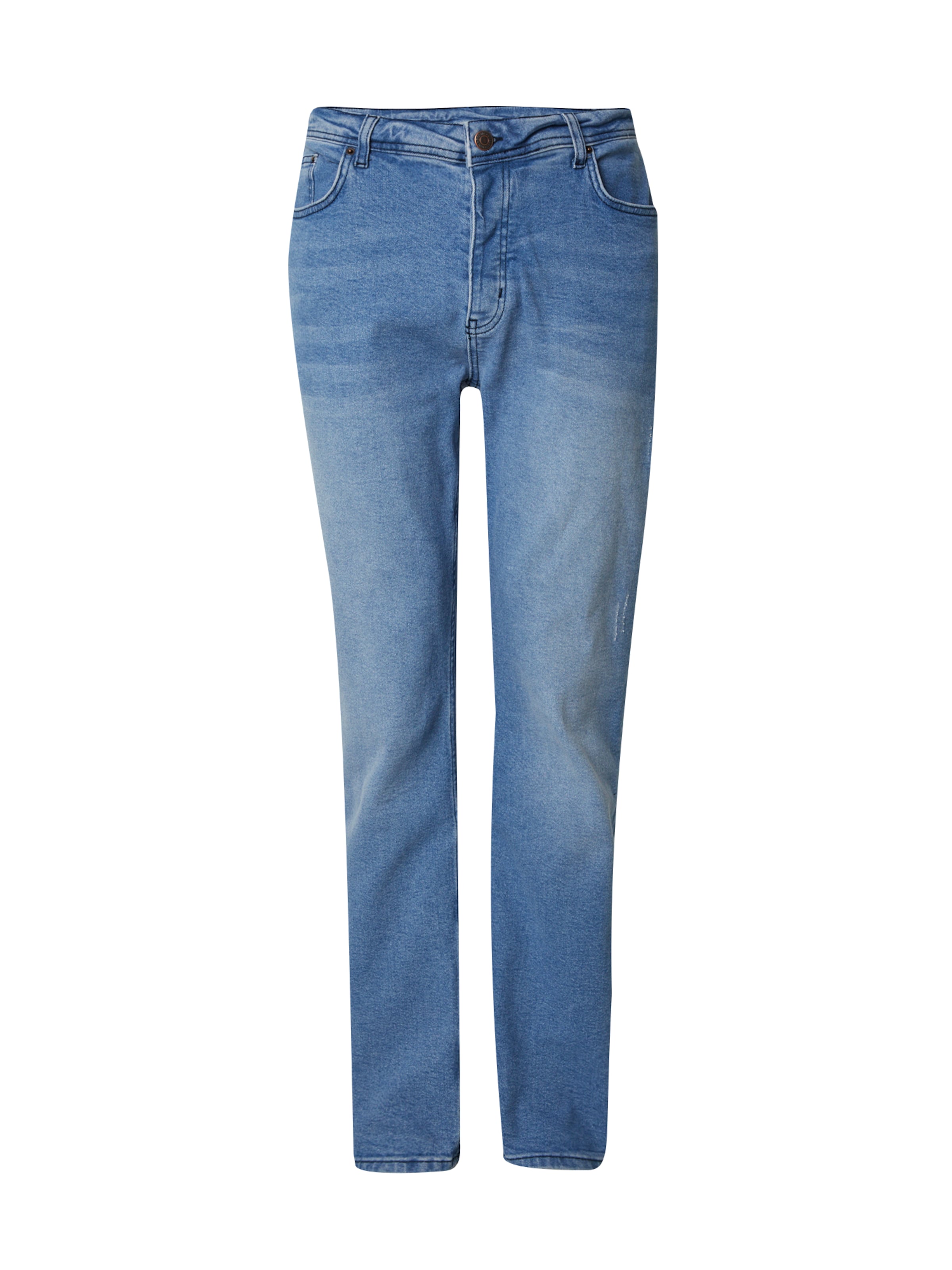 Trendyol - Slimfit Calças de ganga em azul: frente