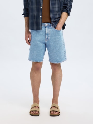 SELECTED Regular Jeans in Blue: front