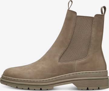 TAMARIS Chelsea Boots i brun