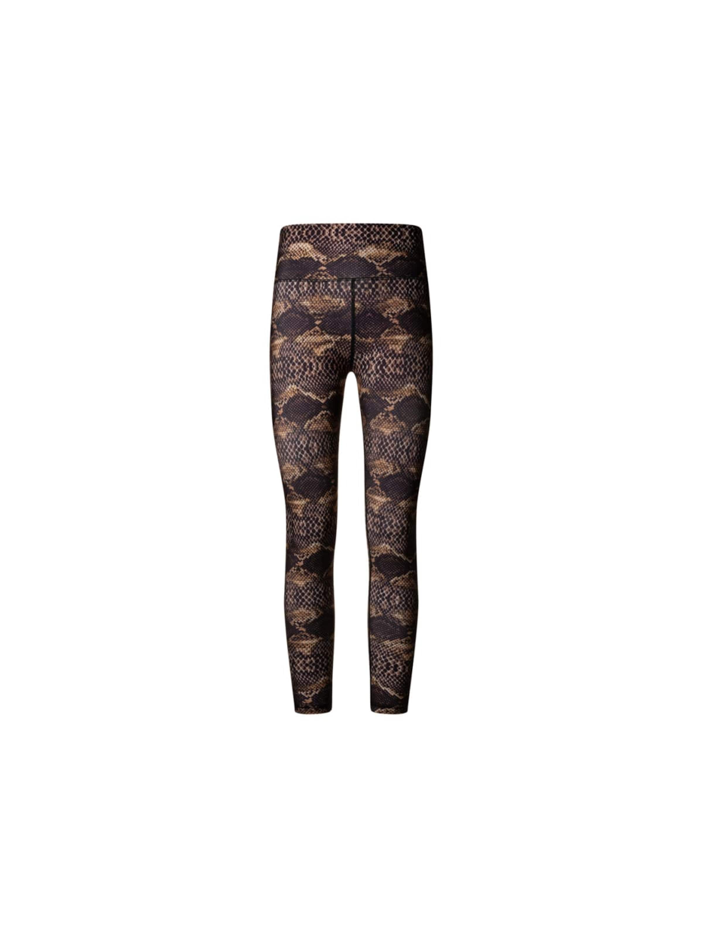 Lismina Slim fit Leggings '411' in Brown: front