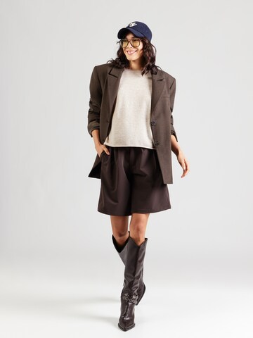 Pull-over 'C_Faprosa' BOSS en beige