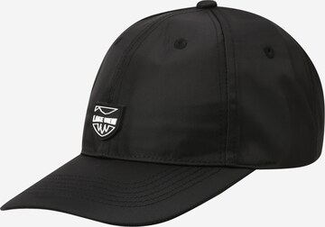 Cappello da baseball di Lake View in nero: frontale