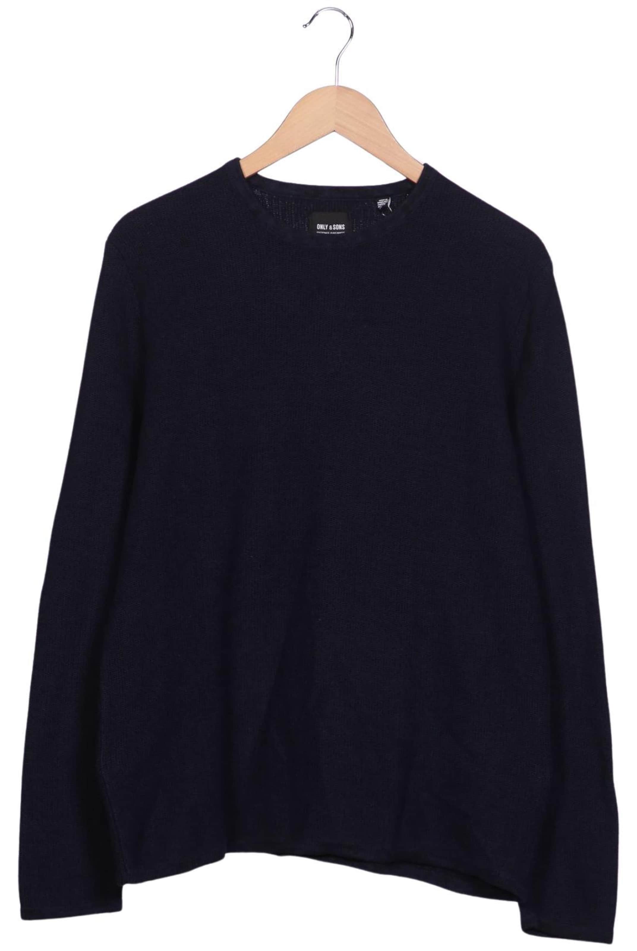 Only & Sons Pullover XL in Blau: Vorderseite