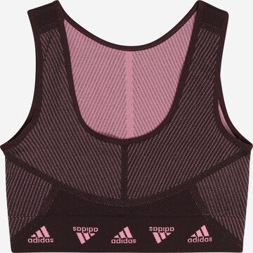 ADIDAS SPORTSWEAR Top sportowy 'Aero Seamless ' w kolorze czerwony