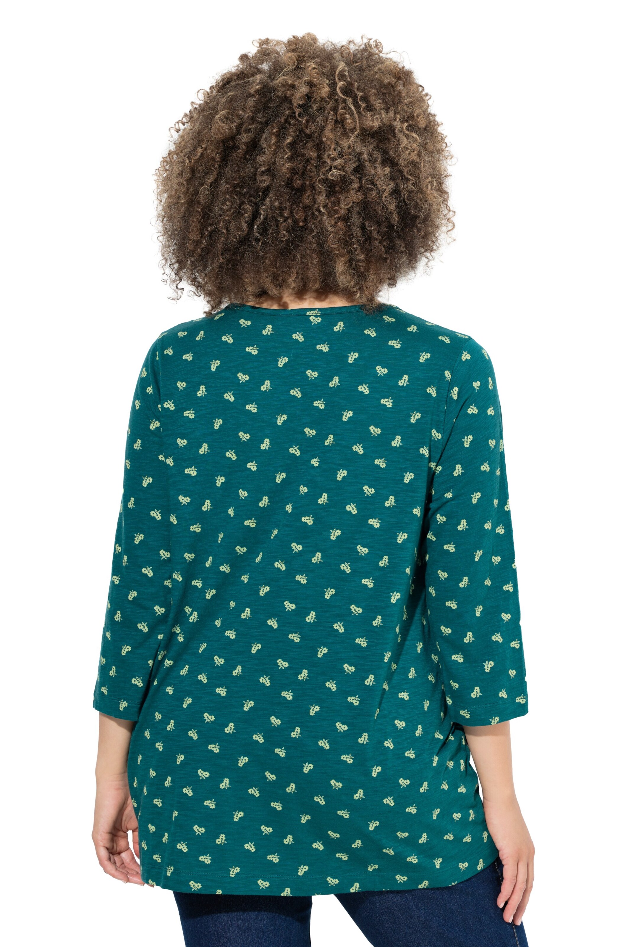 Ulla Popken T-Shirt in Grün