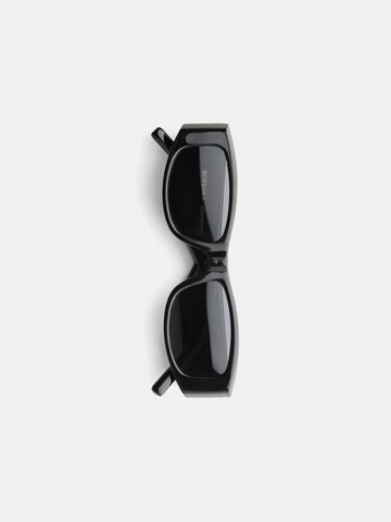 Bershka Okulary przeciwsłoneczne w kolorze czarny