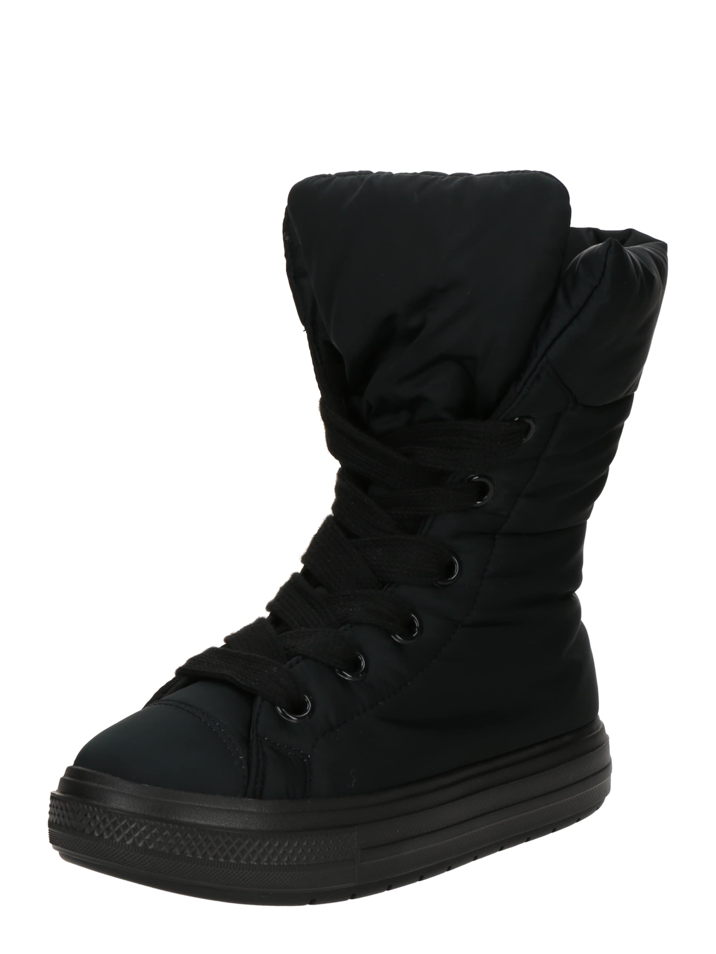 CONVERSE Nöörsaapad, värv must: eest vaates