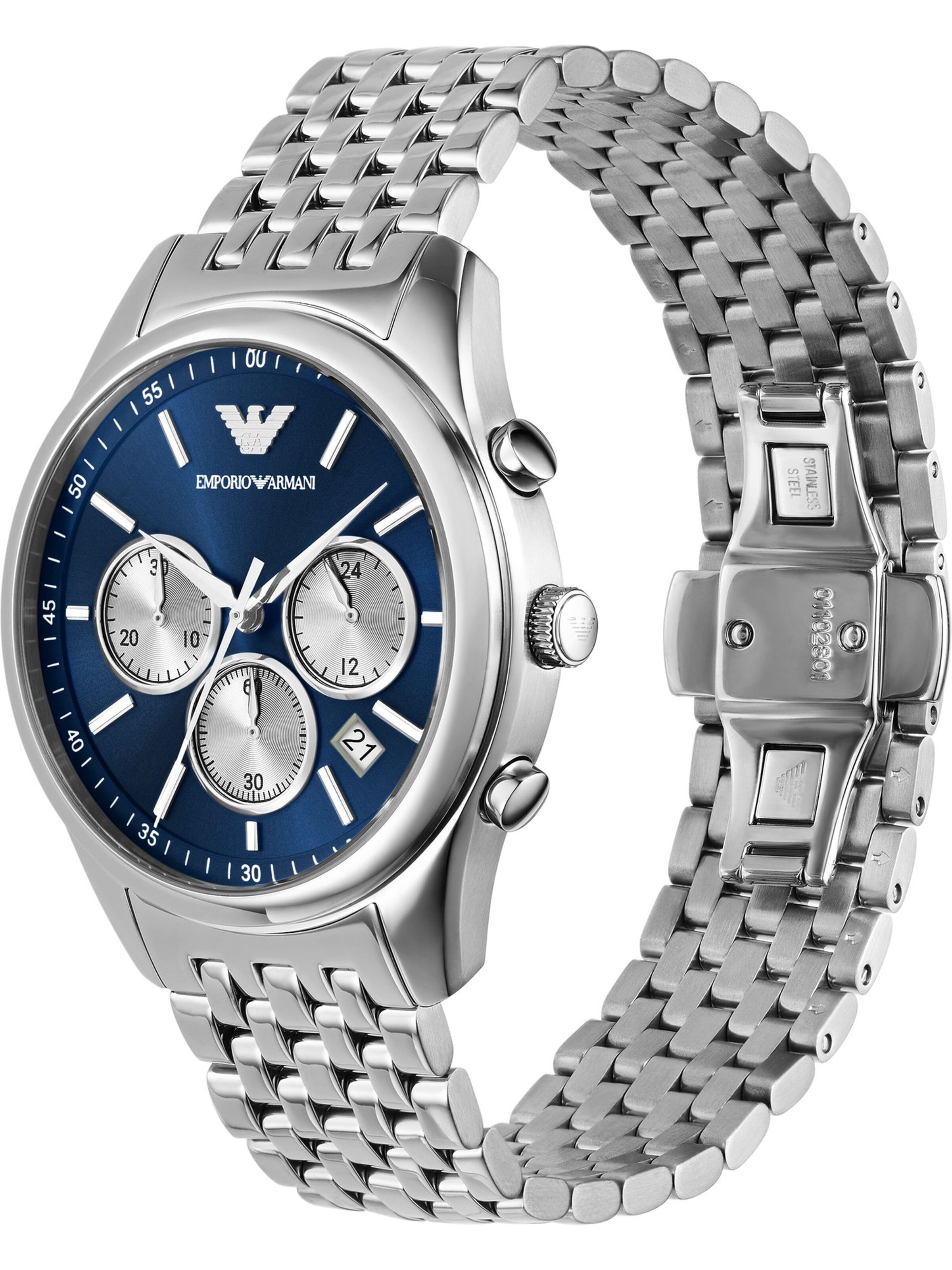 Emporio Armani - Relógios analógicos em prata