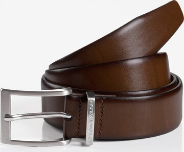 Ceinture ' All Styles ' TOM TAILOR en marron : devant