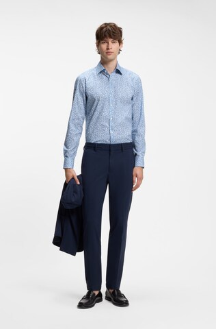 BOSS Slim fit Button Up Shirt in Blue