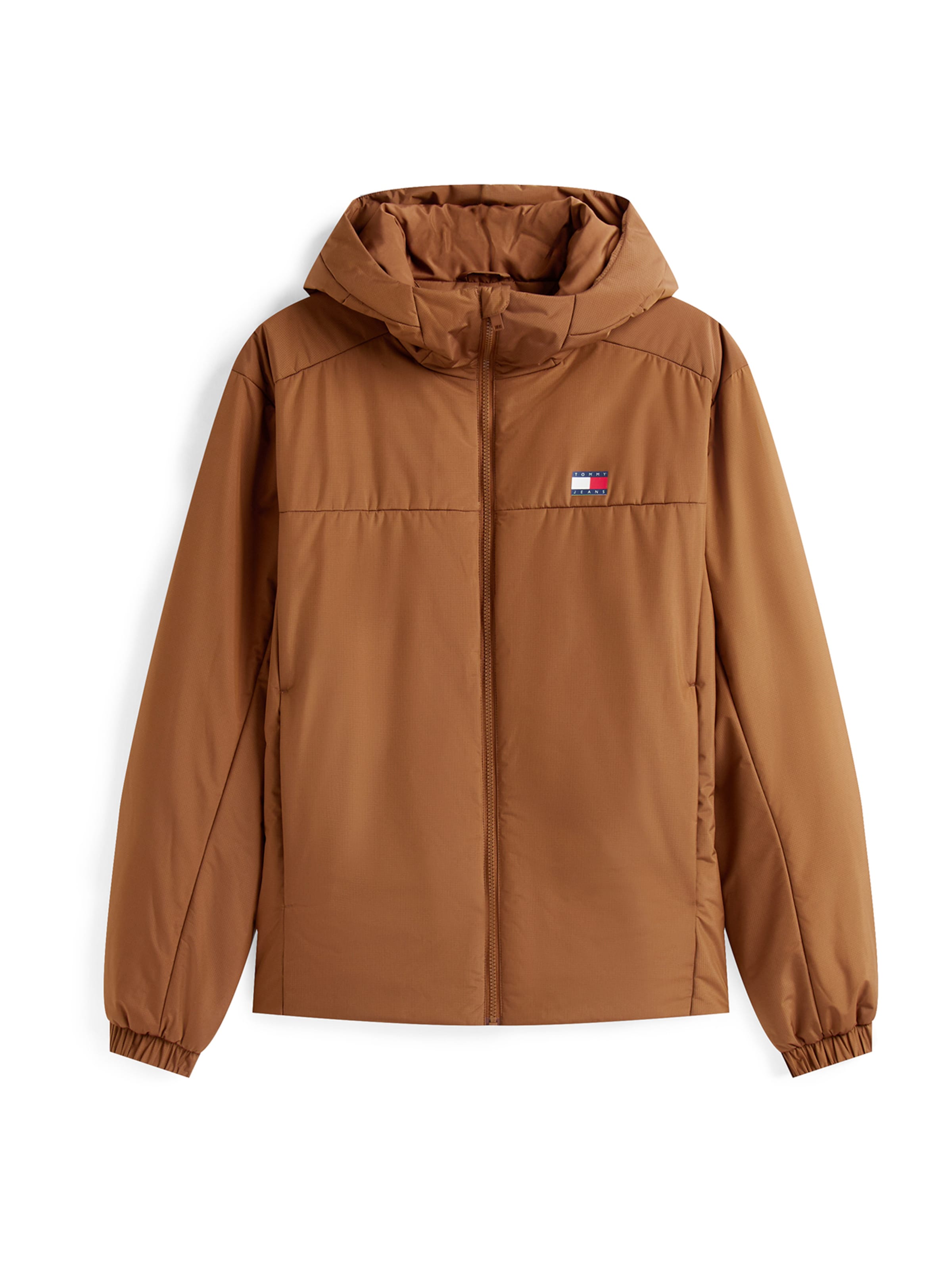Tommy Jeans Between-season jacket in Brown: front