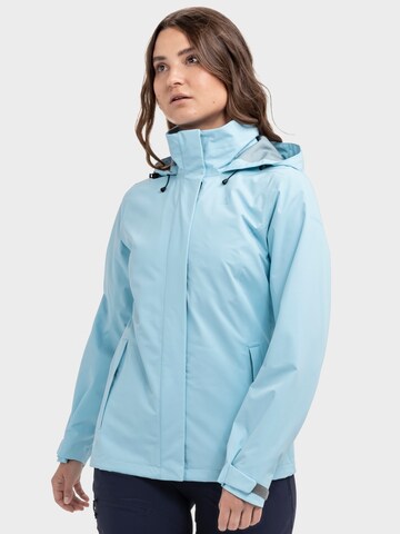 Veste outdoor Schöffel en bleu : devant