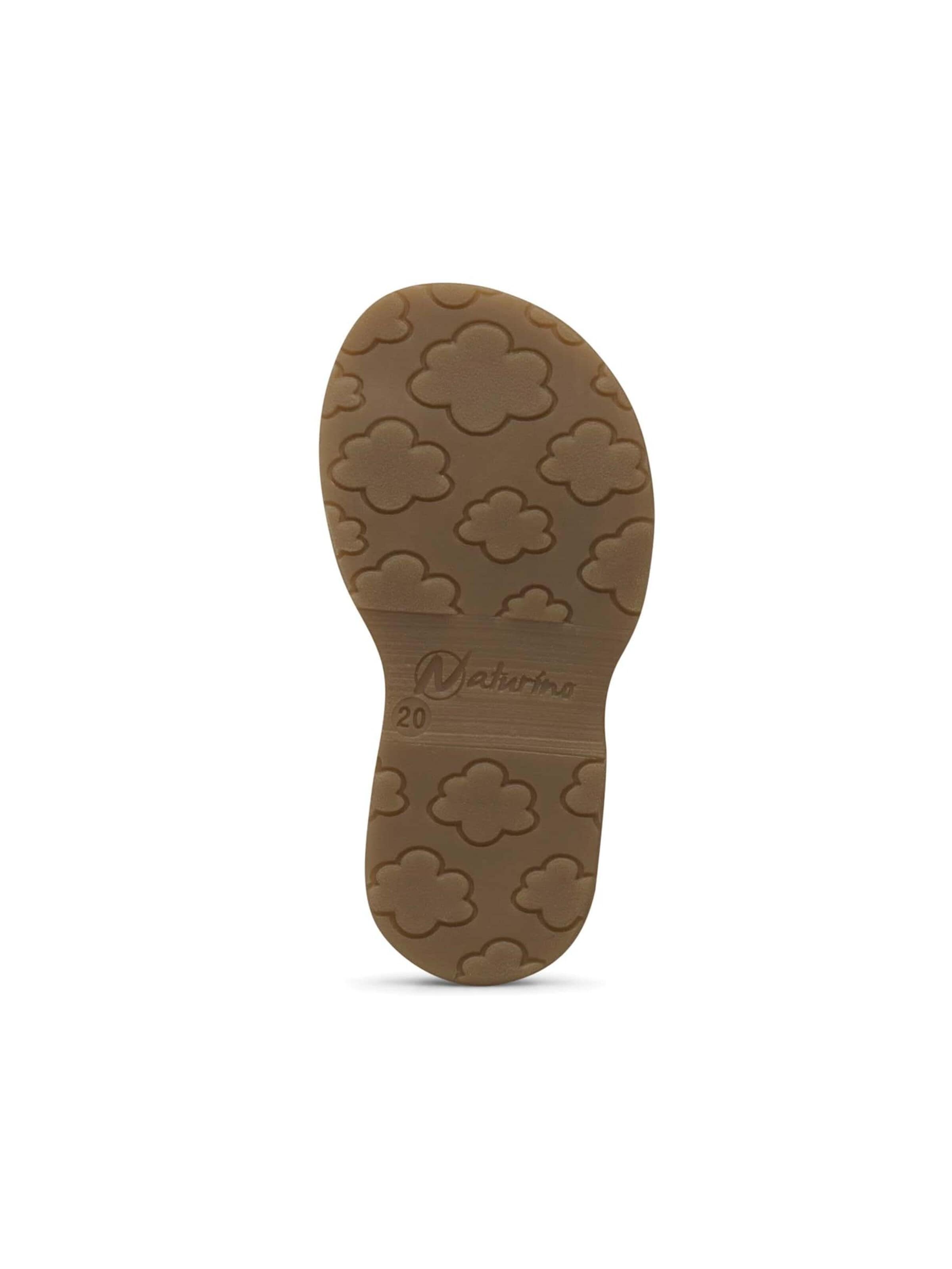 NATURINO Sandal 'MAYA EMBR' in Beige