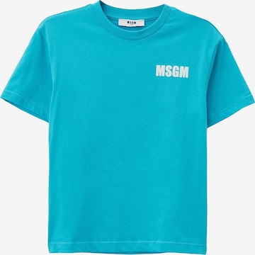 MSGM Shirt 'T-shirt celeste per bambino' in Blau: Vorderseite