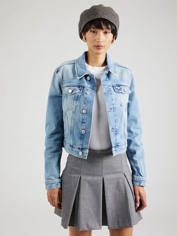 Tommy Jeans Jacke 'IZZIE' in Blau: Vorderseite