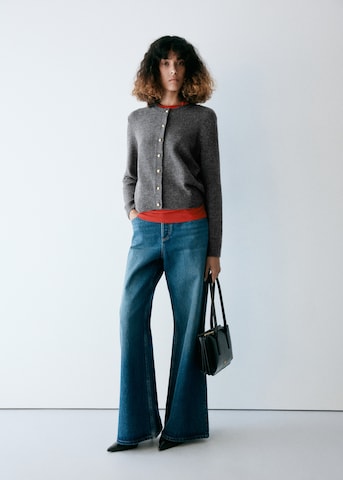 MANGO Cardigan 'ELIOTE' i grå