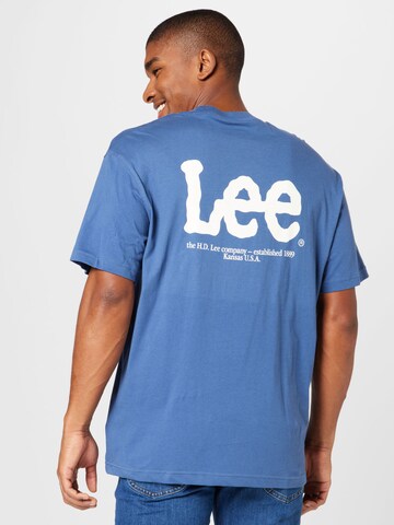 Lee T-Shirt in Blau